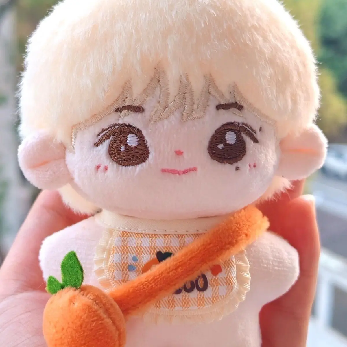 10Cm Idol Doll Plush Stuffed SEVENTEENs SEUNGKWAN Korean Kawaii Boo Starfish Printed Body Keychain Toys Fans Birthday Gifts Xmas