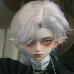 1/4 BJD Doll Head Elf Men Resin Material Doll Head DIY Doll Accessories Head No Makeup Practice Doll Toys Gift