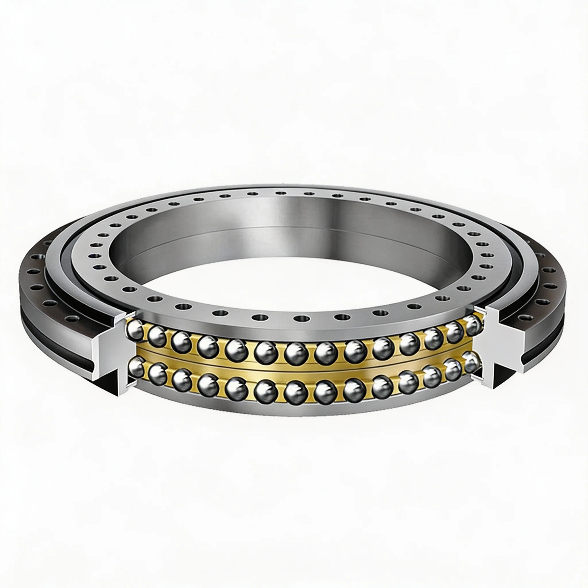 1PCS ZKLDF120 thrust angular contact ball bearings Machine tool turntable bearings ZKLDF120 Rotary Table Bearing