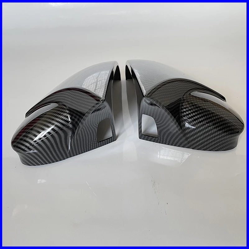 For Volkswagen VW Golf 8 MK8 2020-2022 Rearview Mirror Cover Trim With Horn Housing Decorative Frame Car Styling Accessories