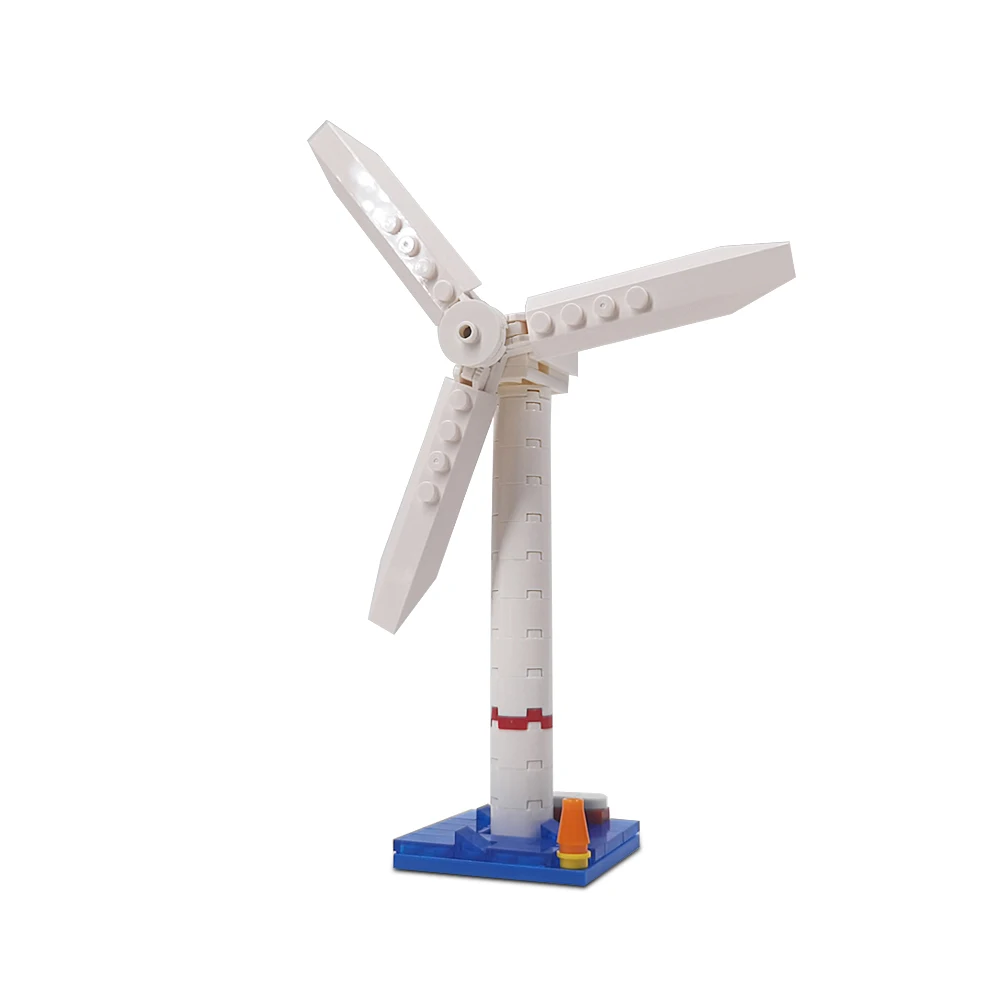 Windmill Building Blocks MOC Model Forest Scene Creative Educational Toy DIY Kids building blocks Christmas and Halloween