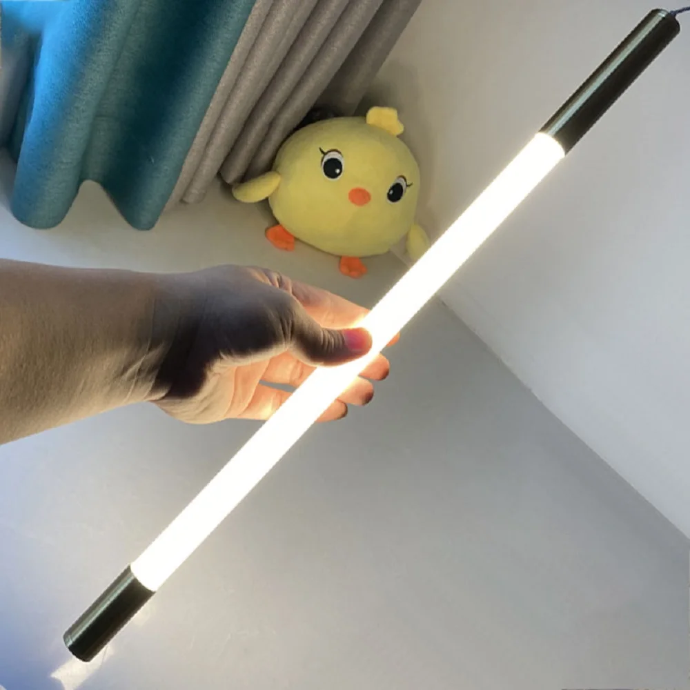 Lámpara colgante de barra de cobre Simple, lámpara colgante posmoderna para restaurante, dormitorio, mesita de noche, tienda de ropa de lujo, escalera, lámpara en forma de U