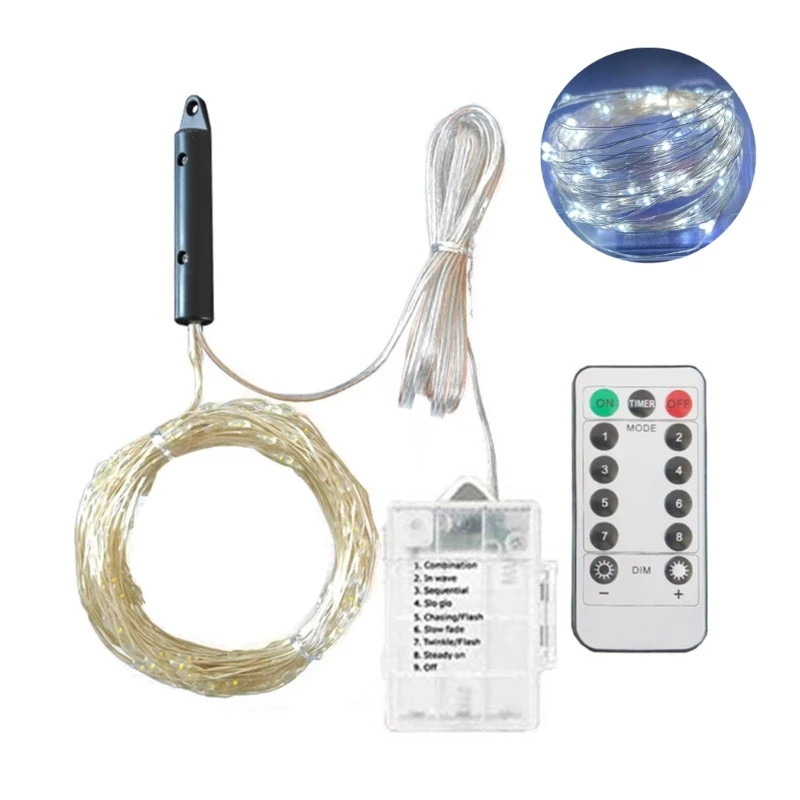 

Многофункциональные ювелирные инструменты Красочные осветительные приборы Украсьте рождественские елки Мигающие огни и атмосферные водопады