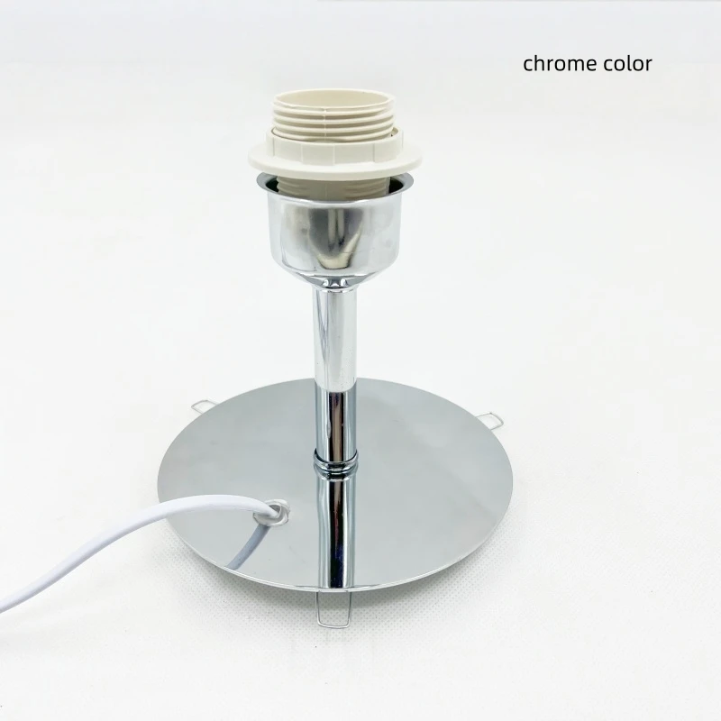 Iron E27 Lamp Base Ceramic Lamp Handmade DIY Lampshade for Table Lamp E27 Plastic Socket Lamp Holder Spring Secures Bottle Mouth