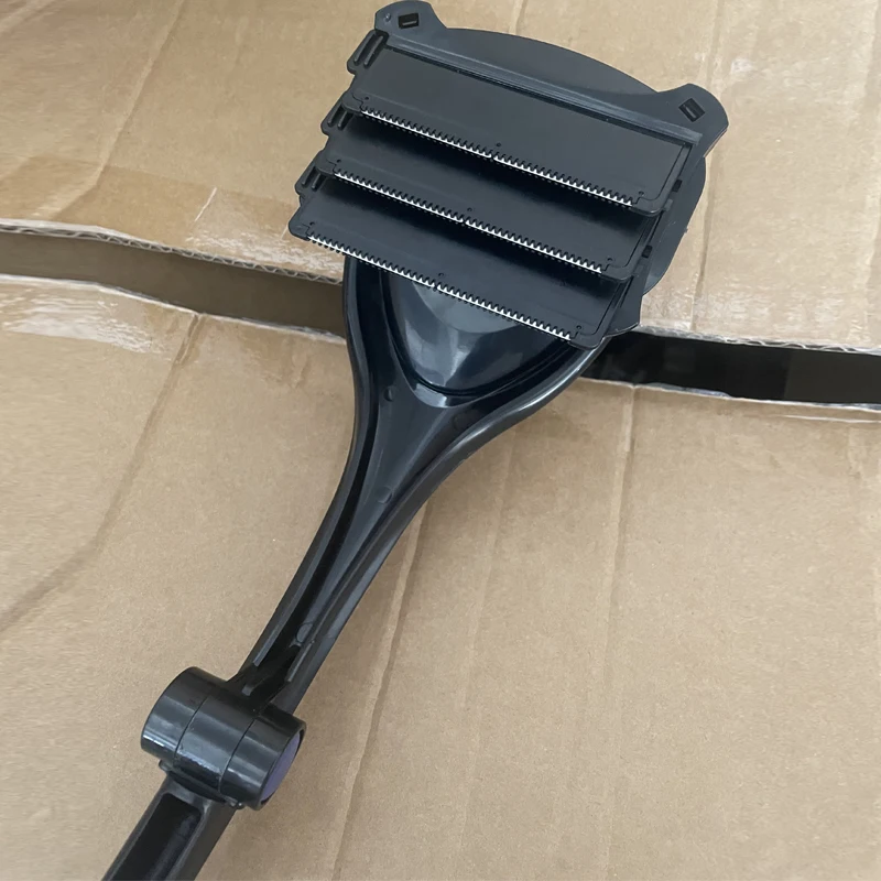 Men's Back Hair Remover Long Handle Foldable Manual Shaver Body Use Cleaning Hair Removal Tool B8 Shaver