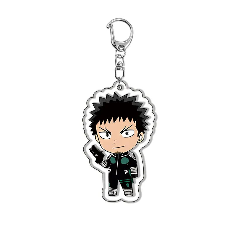 The TV Animation Kaiju No8 Monster 8 Anime Keychain For Kafka Hibino Reno Ichikawa Kikoru Shinomiya