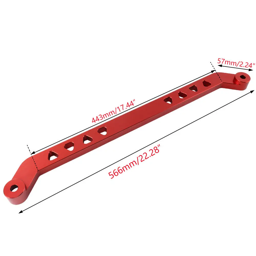 Red Gold Silver Billet Aluminum Rear Lower Subframe Tie Bar for Honda Civic EK DX Si 96-00