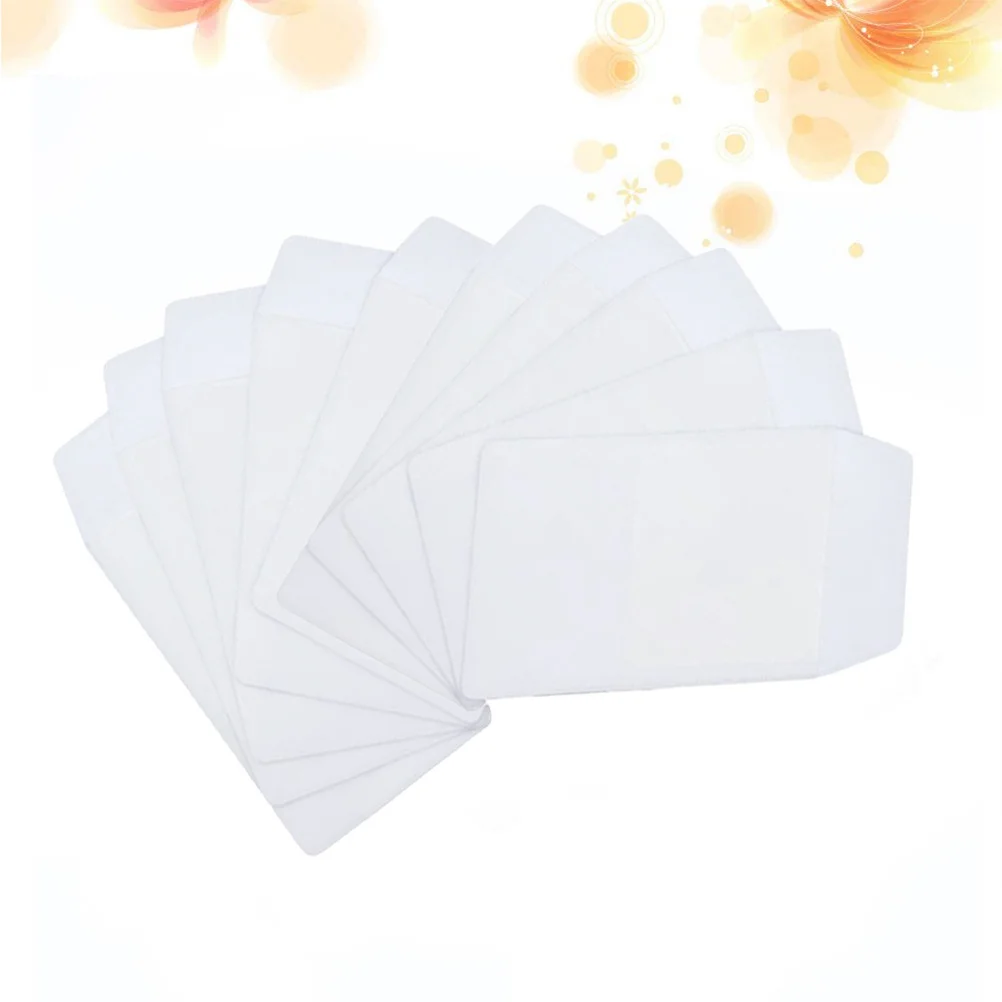 10 pcs Transparent Leak-Proof Pen Pouch For Doctor Nurse Office Use Pen Protector Pocket Bag Stationery Organizer