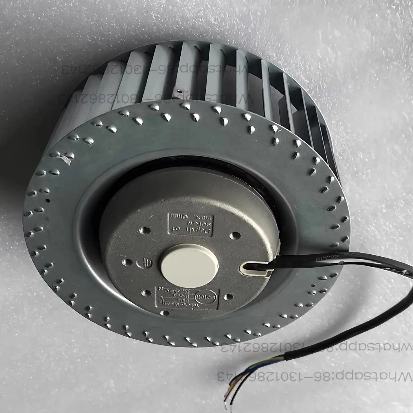 High Quality External Rotor Motor Large Air Volume Low Noise Forward Tilting Centrifugal Fan