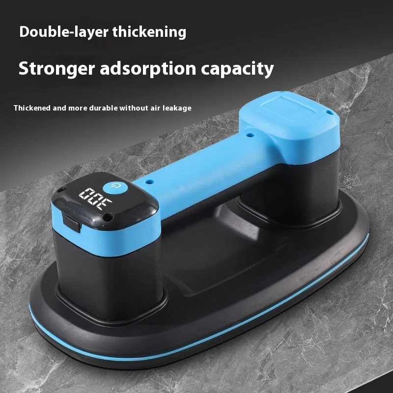 Powerful Suction Digital Display Multi-Function Electric Glass Suction Cup Thickened Automatic Start-Stop Heavy Duty Suction