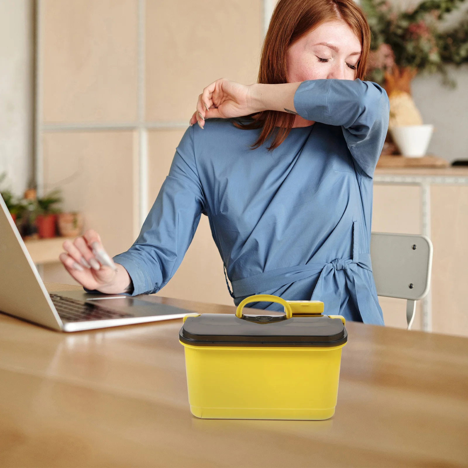 صندوق تنظيم الأدوية البلاستيكي بطبقة مزدوجة، حقيبة تخزين للإسعافات الأولية، حاوية أدوية محمولة ذات سعة كبيرة، طب في حالات الطوارئ #4