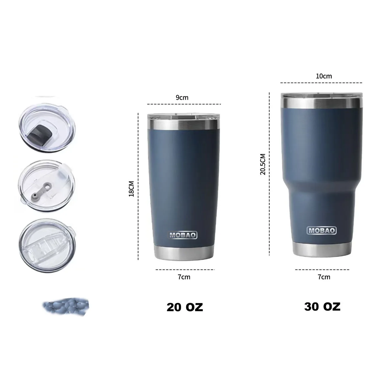 Botella térmica de agua Logo 6oz para mantener el agua fría y caliente. Termo para agua, té y café. Botella térmica de acero inoxidable._voghion.com