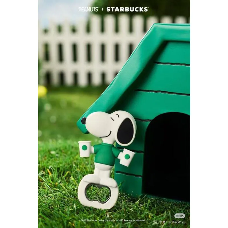 Kawaii Snoopy Shaped Bottle Opener Cute Fridge Magnet Decor Multi Functional Household Beer Can Opener Creative Practical Gift