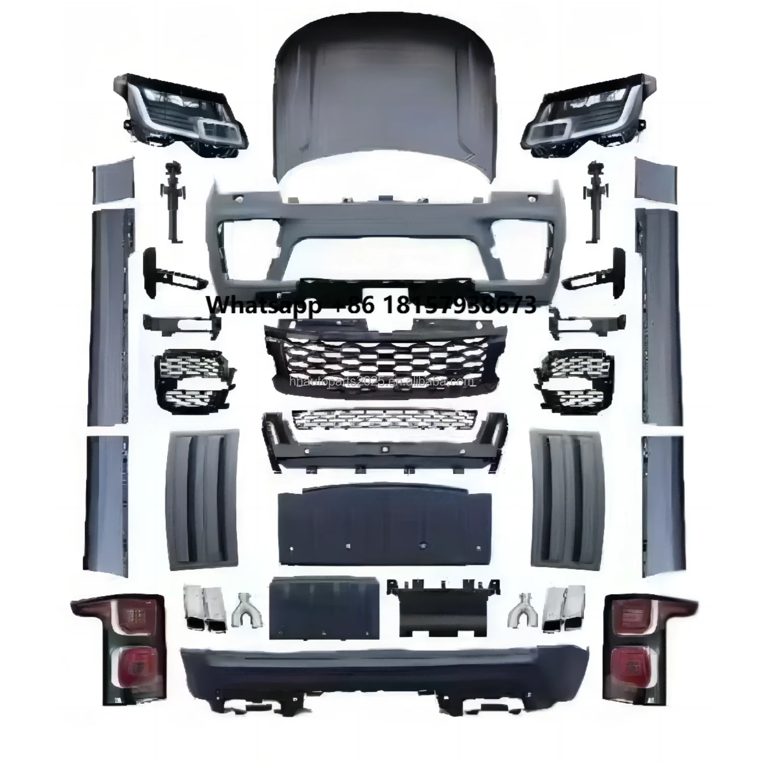 

Top Quality 2020 SVO Style Car Parts Automotive Body Kit for Range Rover Vogue L405 2013-2017 Conversion Bodykit