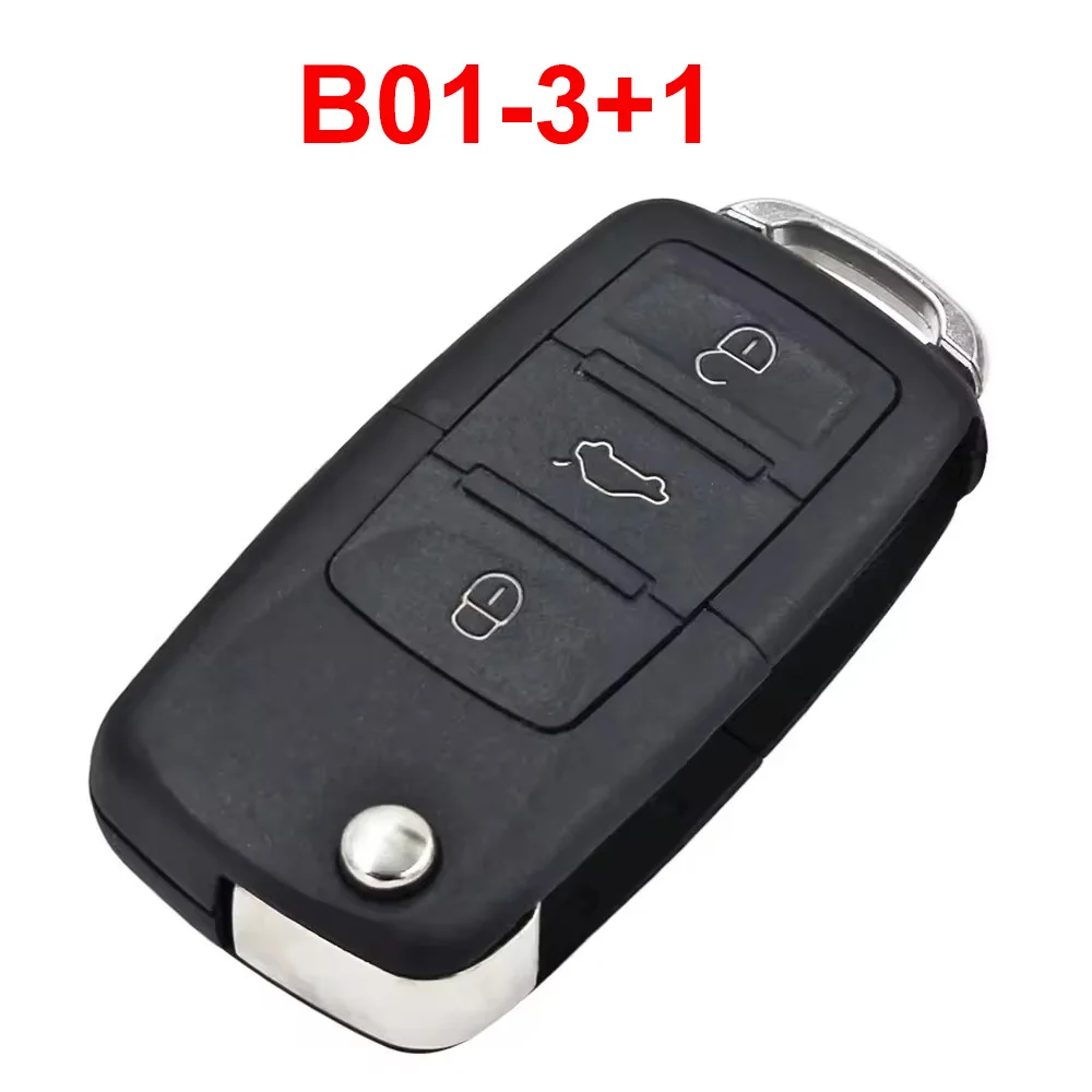 

5pcs/lot KEYDIY B01-3+1 Universal B Series Remote Control for KD200/KD300/KD900/URG200/mini KD/KD-X2 Generate key
