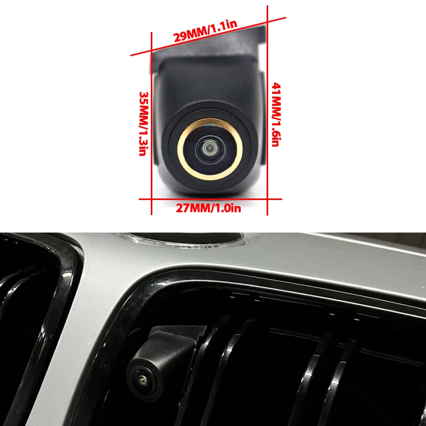 AHD CCD Night vision Waterproof Car front view logo camera For BMW 3 Series E90 E91 E92 E93 F31 F34 2012 2014 2015 2016 2017