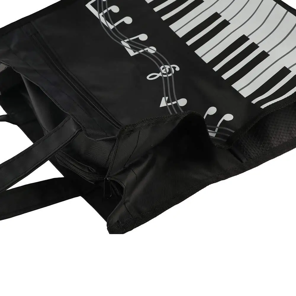 Ease To Use Durable Piano Keys Handbag Colorful Creative Tote Bag Sturdy Portable Shopping Bag Teenager