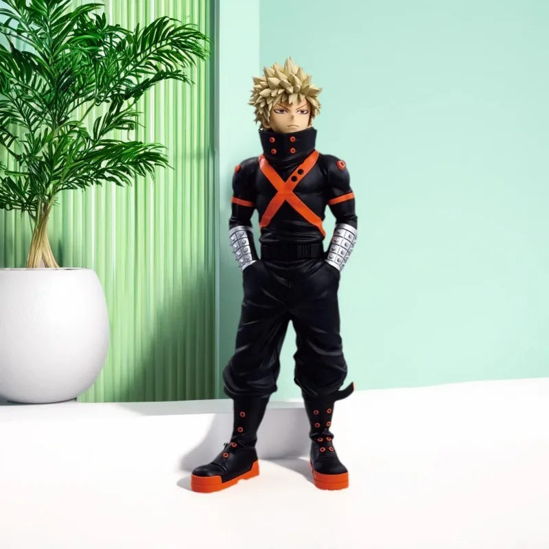 BANDAI BANPRESTO в наличии My Hero Academia Bakugou Katsuki оригинальная фигурка украшения Funko Pop праздничные подарки