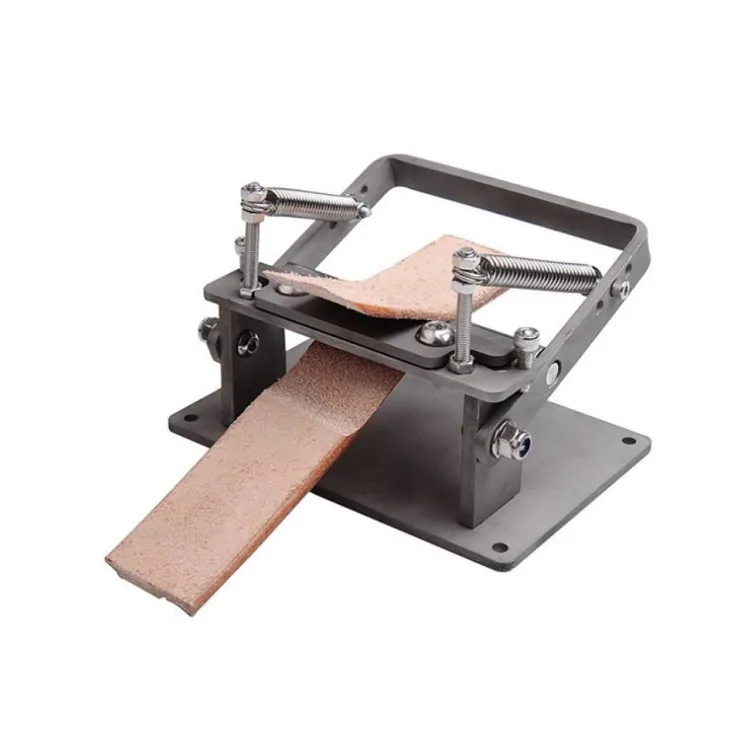 Manual Leather Belt Slitter Strip Cutting Machine Leather Stripping Upholstery Leather Machines