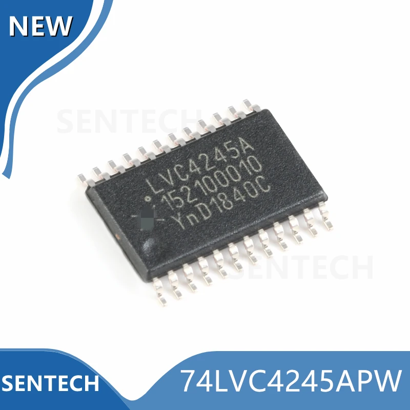 10PCS/LOT New Original 74LVC4245APW TSSOP-24 (LVC4245A) Octal dual supply translating transceiver; 3-state