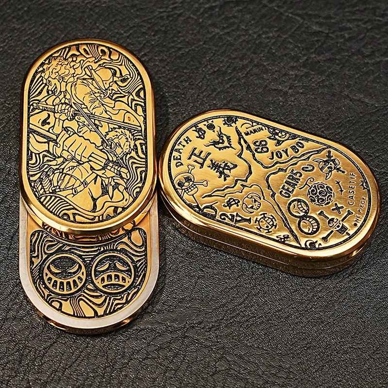 

HALOOPLAYER Sauron Rhythm Edc Титановый сплав Ремесло Механическая металлическая игрушка для декомпрессии карты на кончиках пальцев