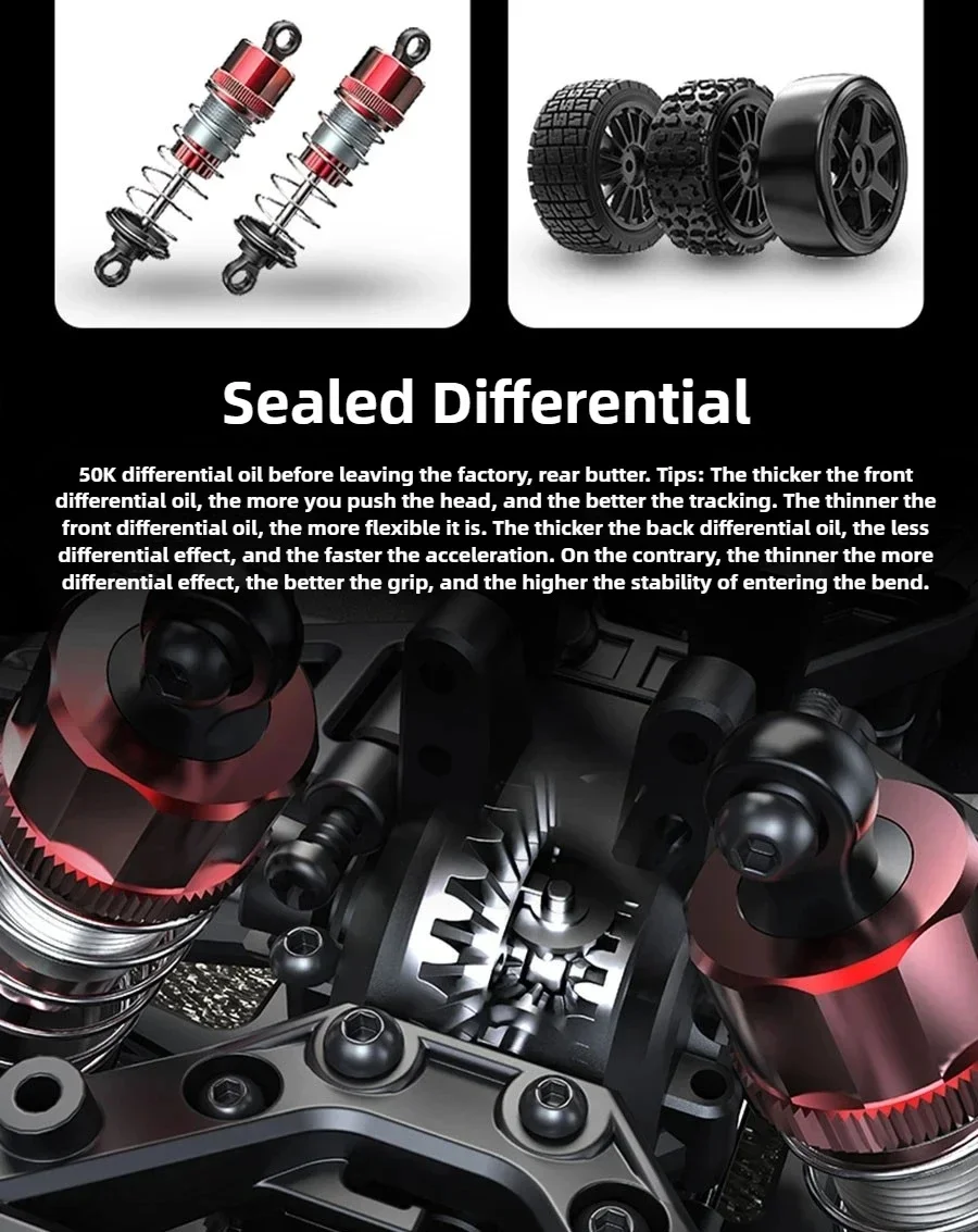 Professional RC Car Toy Gift 2.4G 1/14 90km/h Brushless Gyroscope Drift Pull Rc Car Remote Control Model High Speed Drift Cars