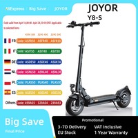 JOYOR Y8-S(ABE) Electric Scooter 10 Inch Wheel 48V 26Ah Battery 500W Motor 40Km/h Max Speed 120KG Load Up to 82KM Mileage