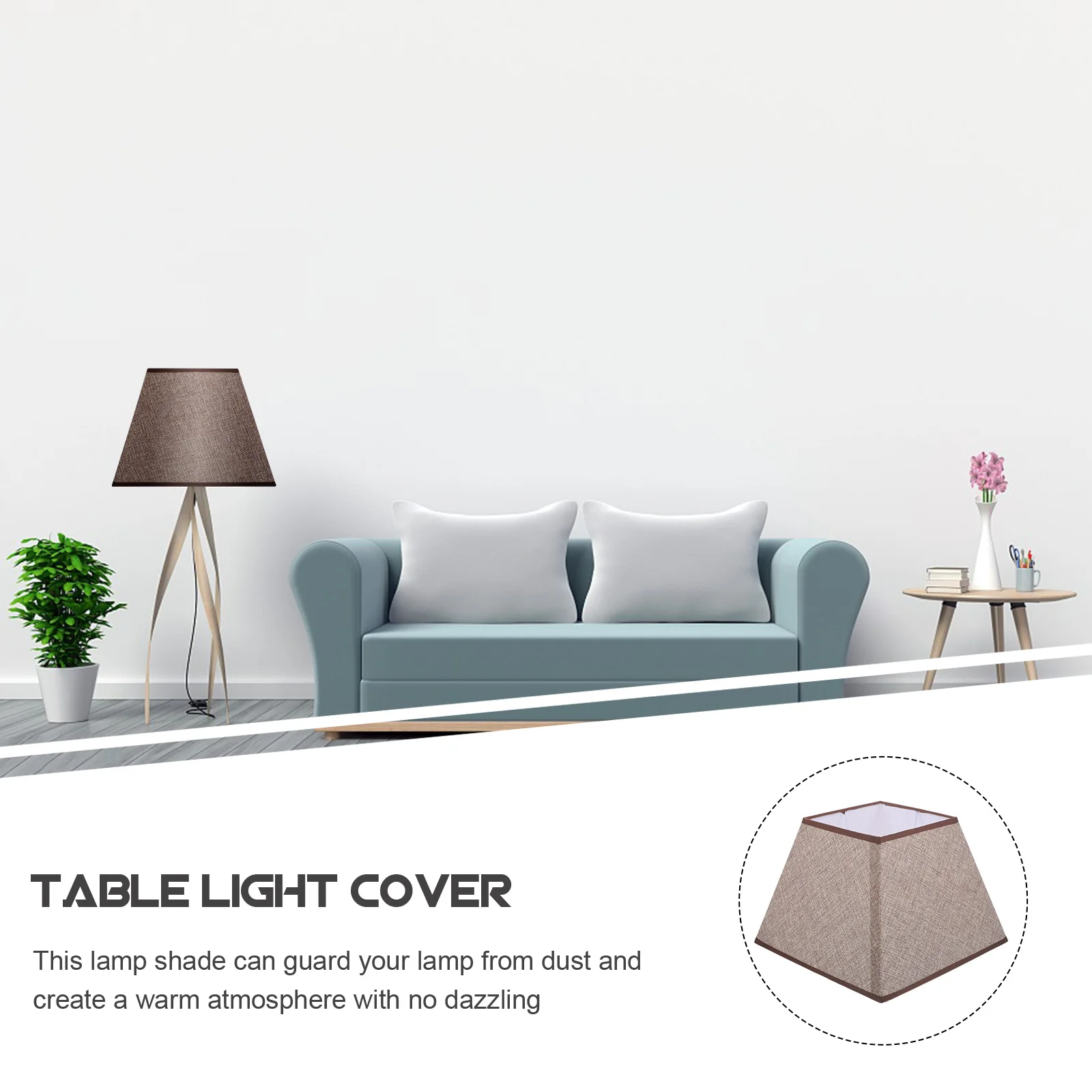 

Fabric Lamp Shades for Table Floor Lamps Lighting Accessories No Dazzling Lamp Shades Cloth Lampshade