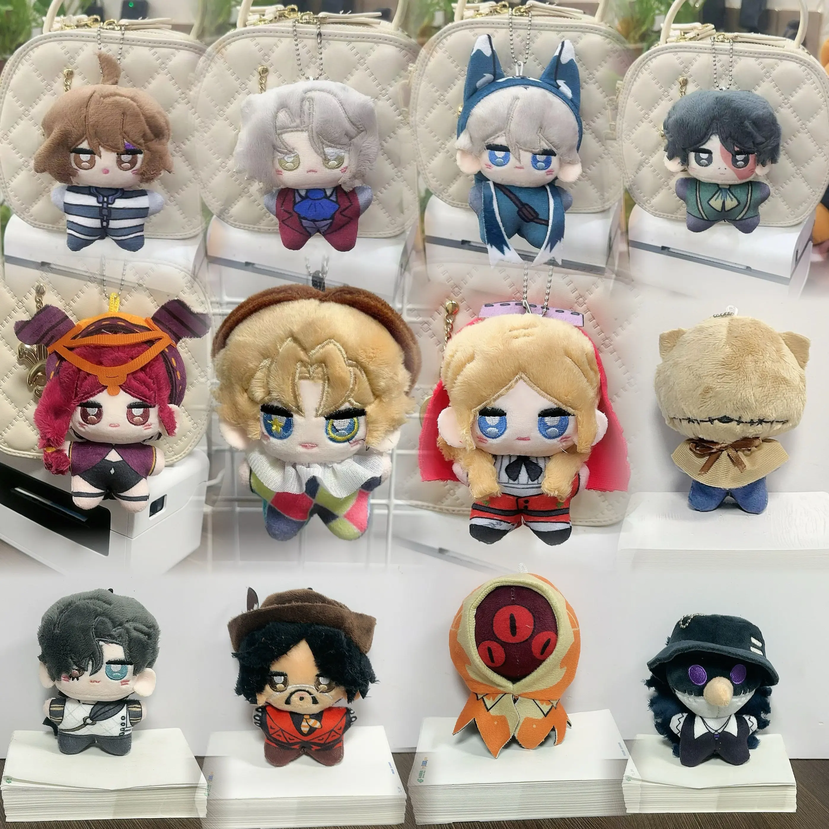 

2026 Original Identity V Plush Pendant Prospector Composer Night Watch Acrobat Prisoner Starfish Body Cotton Maumet Keychain
