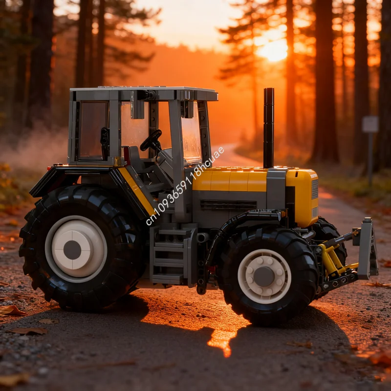 

1046pcs MOC Renault TZ Series Tractor Technical Model Building Blocks Assemble DIY Christmas Gifts Creative Idea Toys Brick Kids