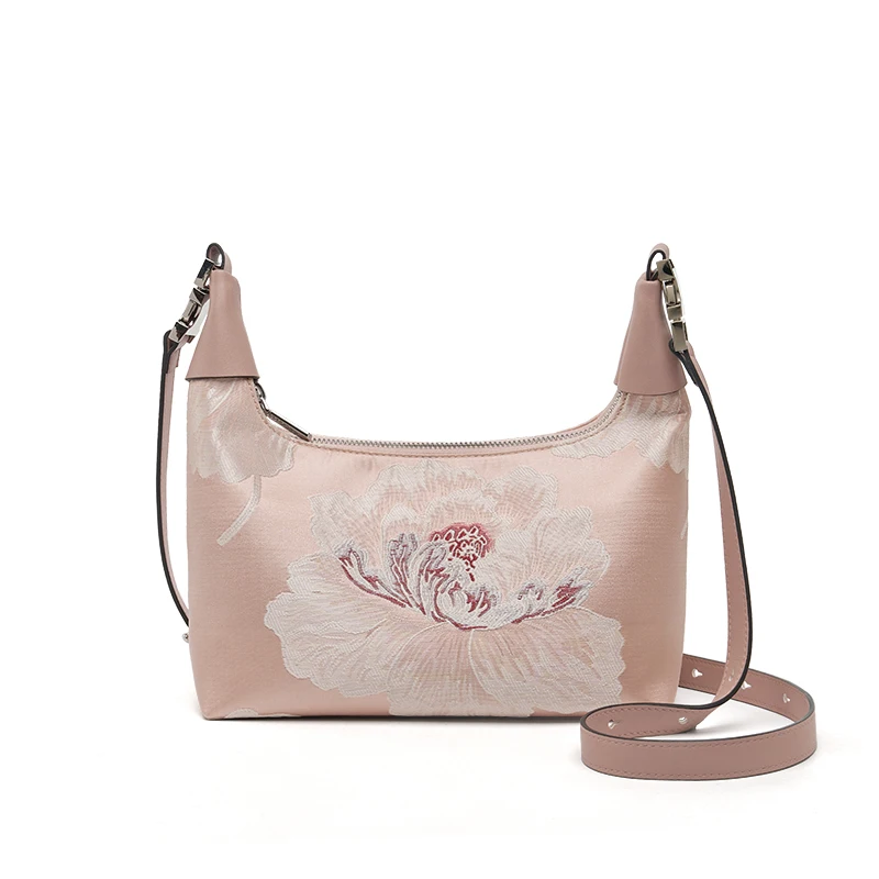 ZOOLER Borsa a tracolla originale in vera pelle di mucca Borsa stile cinese Nuove borse fatte a mano Casual # XN398