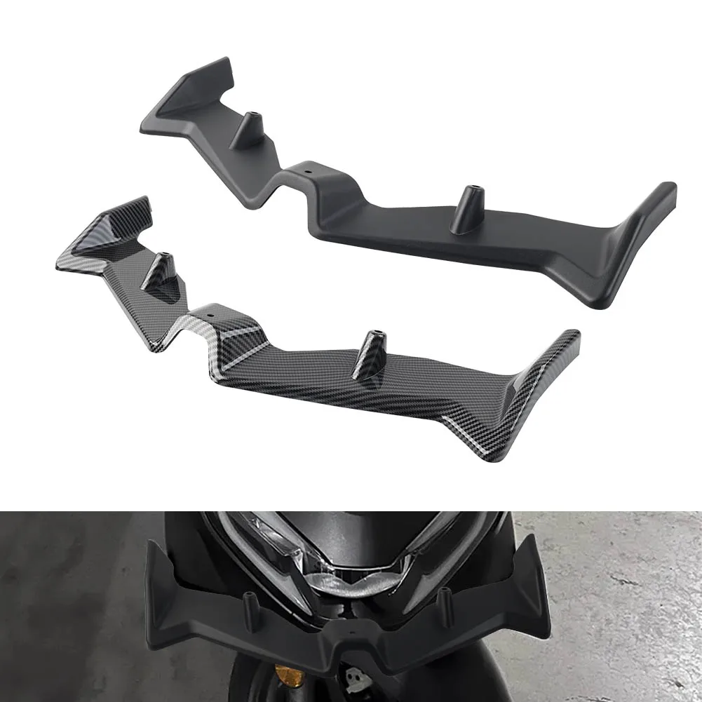 Motorcycle Front Fairing Pneumatic Winglets Tip Wing Protector Shell Cover For Honda PCX125 PCX160 PCX 125 160 2021 2022 2023