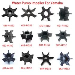 Water Pump Impeller For Yamaha 8 9.9 15 20 HP 30 40-70HP 75 80 90 100-250HP 2/4 Stroke