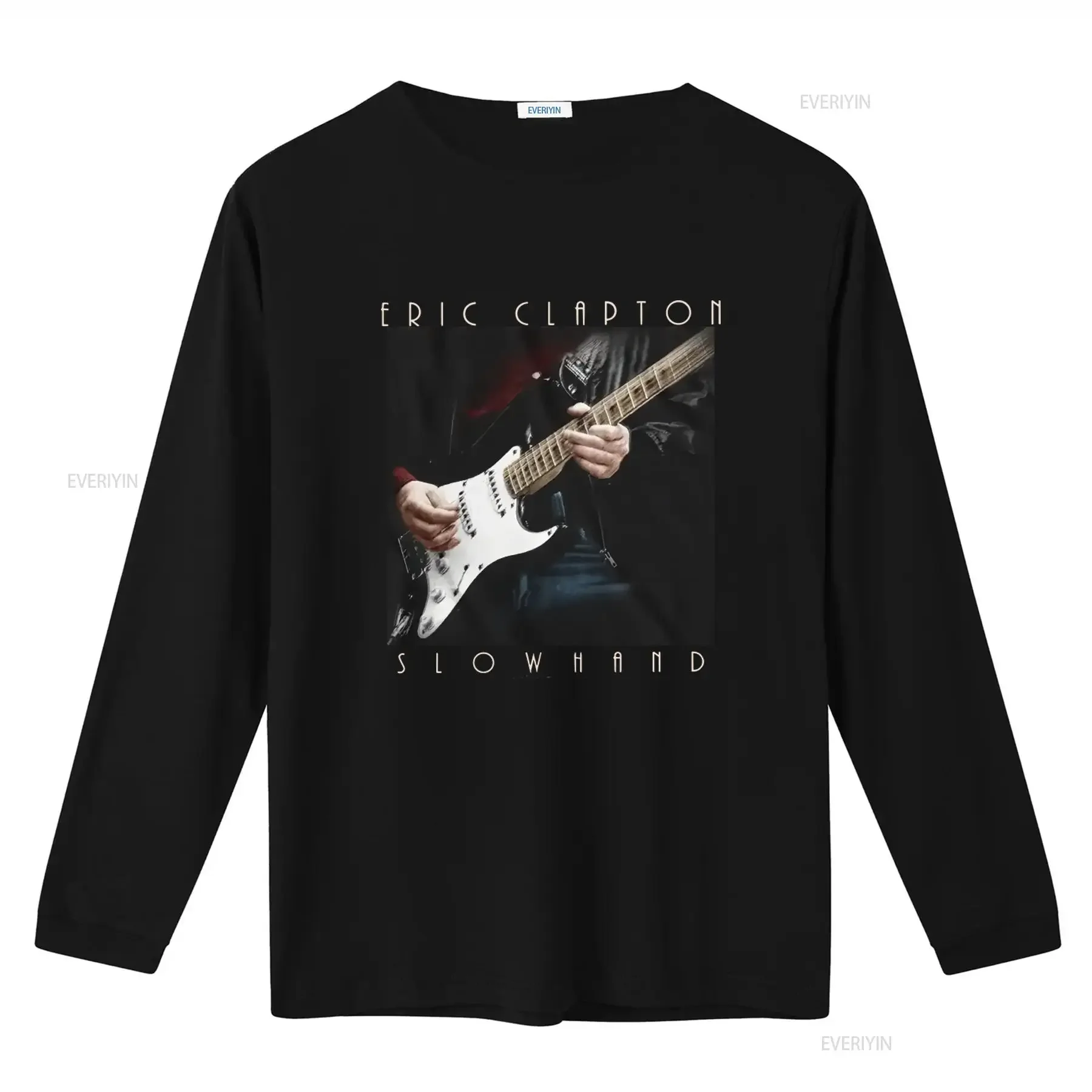 Eric Clapton Slowhand Music Guitarist Rock T Shirt vintage Washed designer clothes homme graphic Soft Unisex Breathable