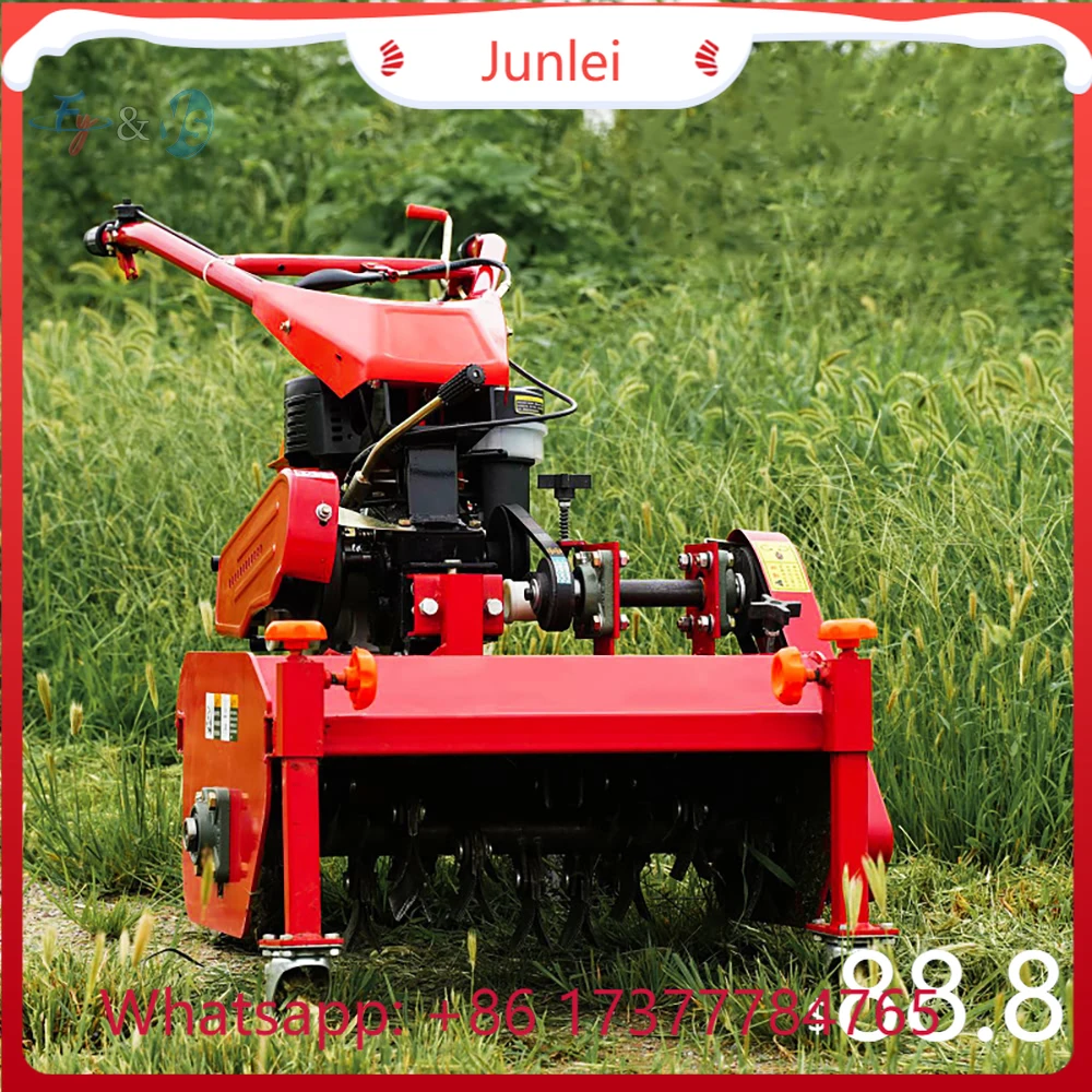 

Large Orchard Lawn Mower,Powered Push Garden Weeder,Grass Cutter,Mowing Machine Open Wasteland,Straw Blunt Stubble Cutter