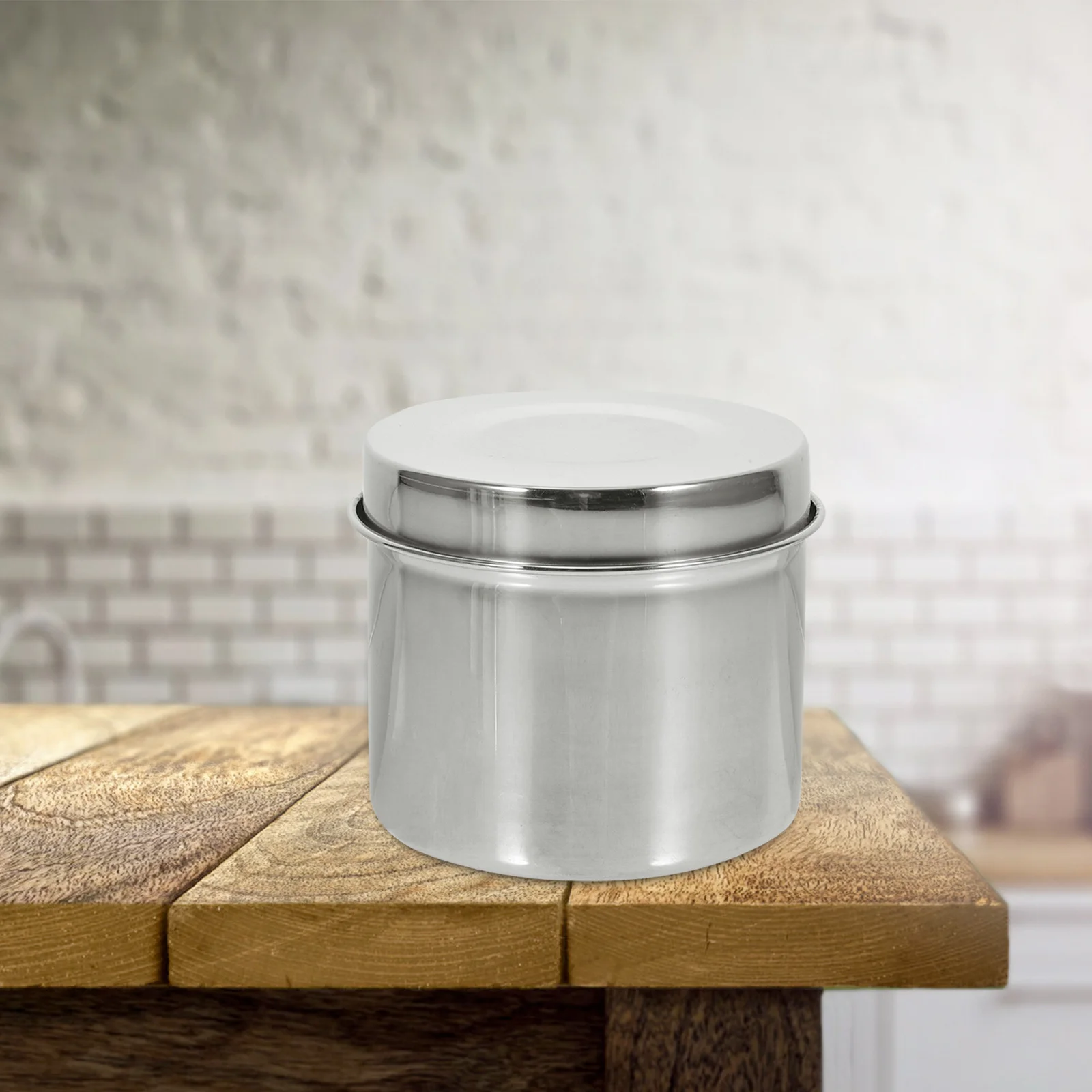 4 قطعة صناديق عينة الطعام المصنوعة من الفولاذ المقاوم للصدأ تصميم محكم مانع للتسرب لمختبر مقصف المدرسة استخدام حاويات تخزين المواد الغذائية