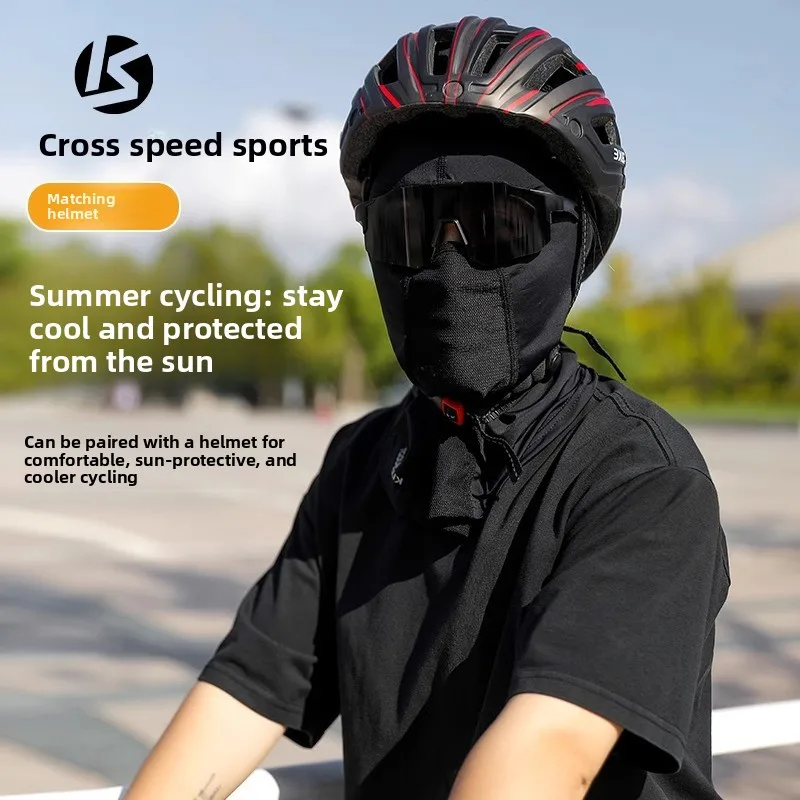 Breathable Balaclava Face Mask,Reflective Full Face Cover for Cycling Motorcycle Skiing,Mesh Neck Gaiter Windproof Sun Protect