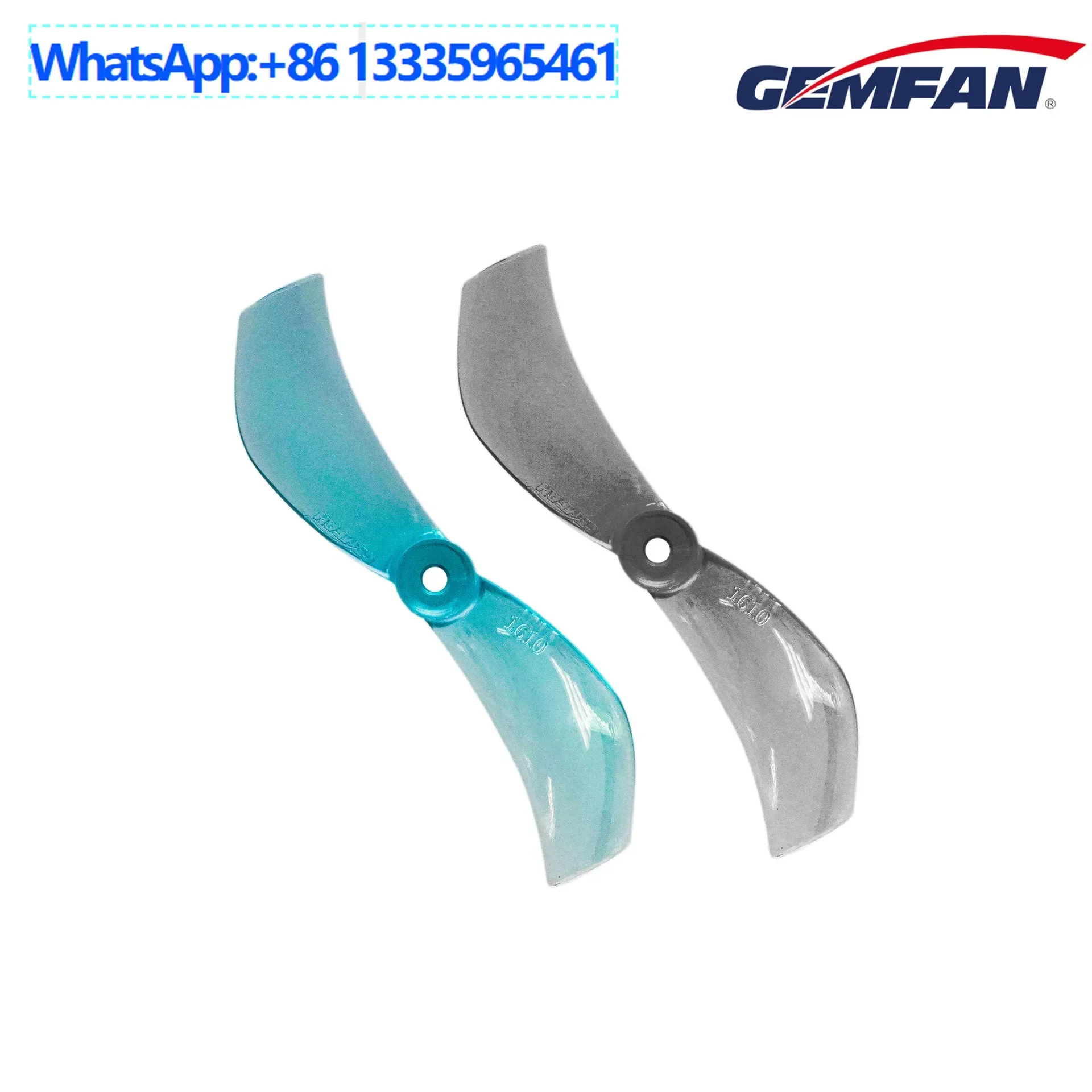 

5Pcs Gemfan Qianfeng Tiny Whoop40MM1610-2 Two-leaf brushless motor hollow cup 1.6 inch long-range propeller