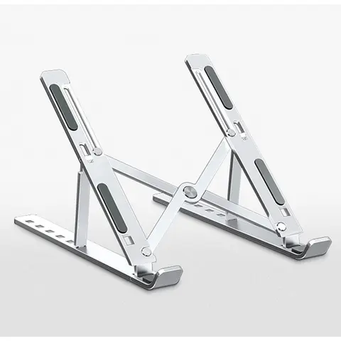 Soporte para ordenador portátil, soporte de elevación de escritorio de aluminio, elevador de Base portátil plegable para Windows/MAC/pantalla de bolígrafo/tableta gráfica
