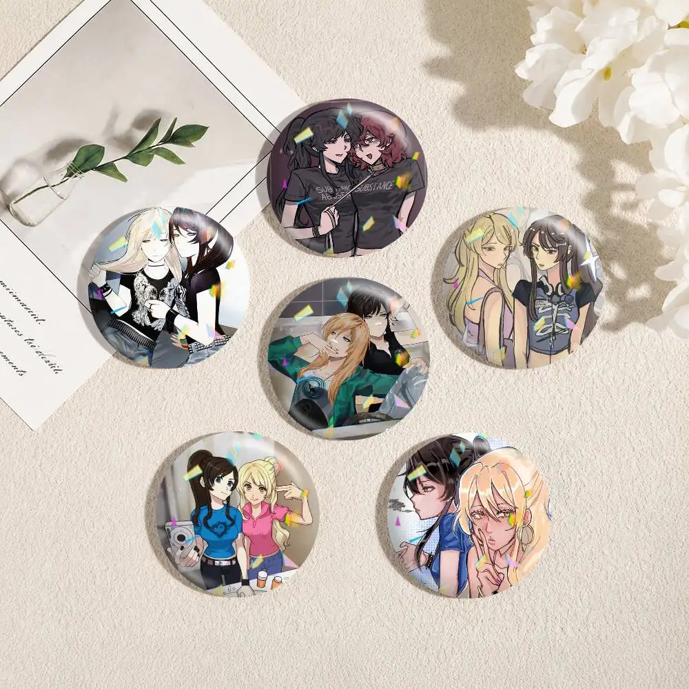 G-Game C-Class of 09  25 32 44 58 75mm Badges Personalized Round Brooches Pins Accessory Gift