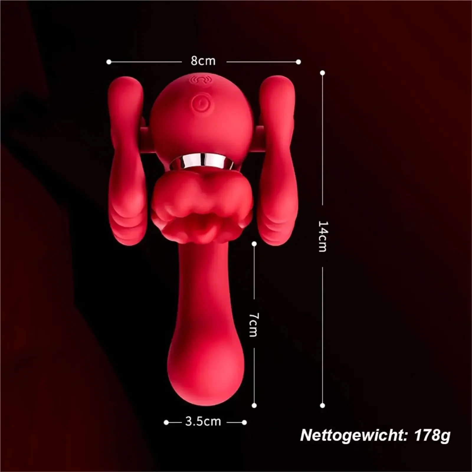 2025 3in1 اللسان لعق هزاز للنساء G بقعة البظر محفز دسار جهاز تدليك للمهبل الإناث الاستمناء لعبة الجنس الكبار #3
