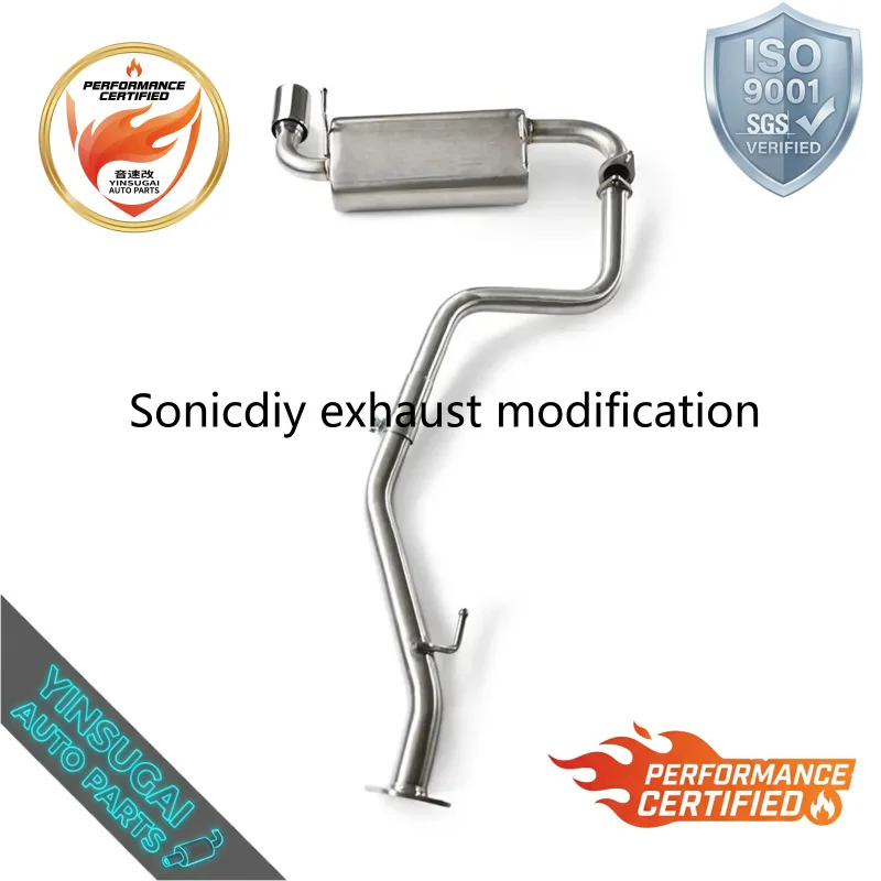 Cuski Superior Quality Stainless Steel Catback Exhaust Mid Rear Pipe for Suzuki Jimny 1.3 1.8 2005-2016