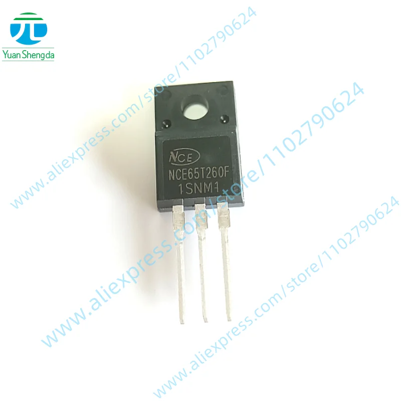 

5 шт. новый оригинальный MOSFET 15A/650V TO-220F NCE65T260F