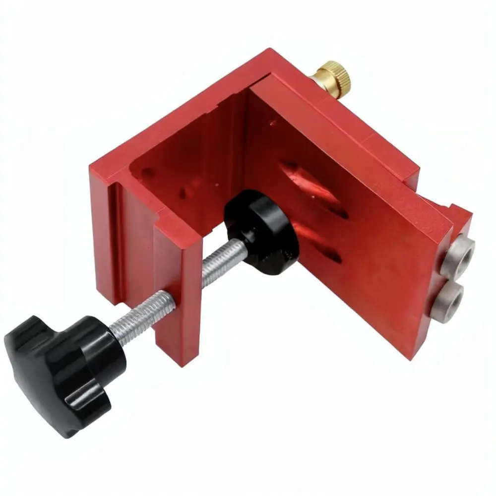 Adjustable Pocket Hole Locator Kit For Woodworking Precise 9mm Oblique Drill Guide Angle Positioner Carpentry Joinery Tools