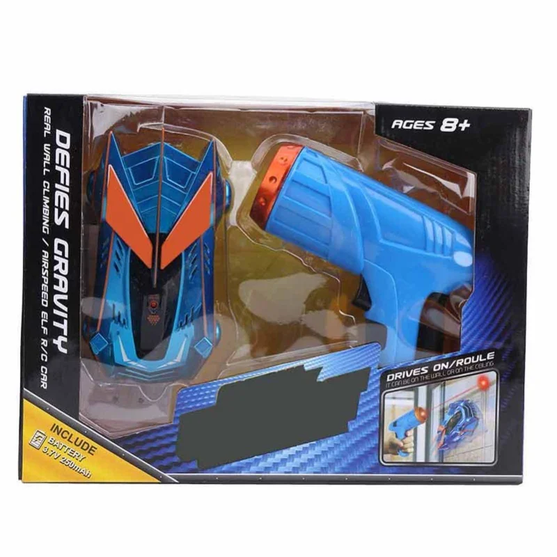 

Настенный скалолазание, гоночный автомобиль, инфракрасный датчик света, 4-колесный привод, детские игрушки, синий