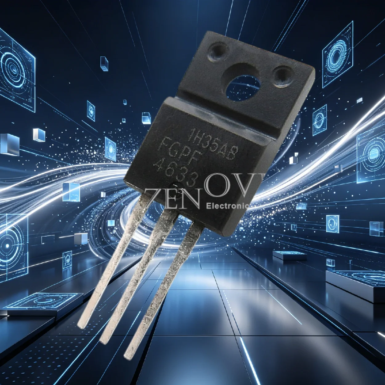 1-5pcs FGPF4633 FL4036 FQPF10N60C IRFIZ44N K8A60DA KIA7812A RF2001T3D STK1820 SVF4N65F TK6A60D TO-220F