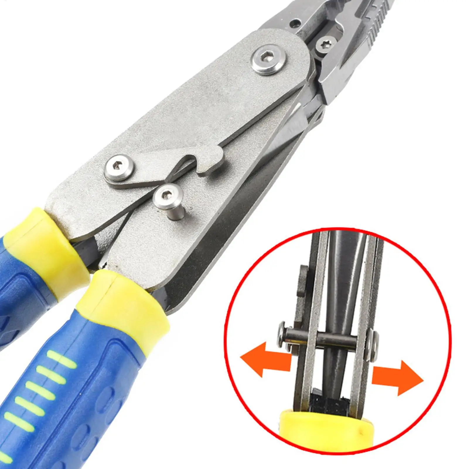 

Регулируемые клещи для зачистки и обрезки проводов, обжимные клещи для электриков и авторемонта, для резки кабелей