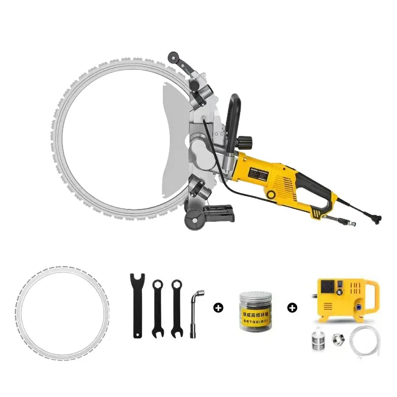 High Frequency Ring Saw Cement Wall Cutting Saw Handheld Brushless Concrete Wall Cutting Machine