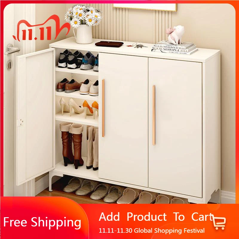 

Modern Garden Shoe Cabinet Wooden Filing Cabinets Display Bedroom Show Shoe Shelf Nordic Dining Archivadores Home Furniture