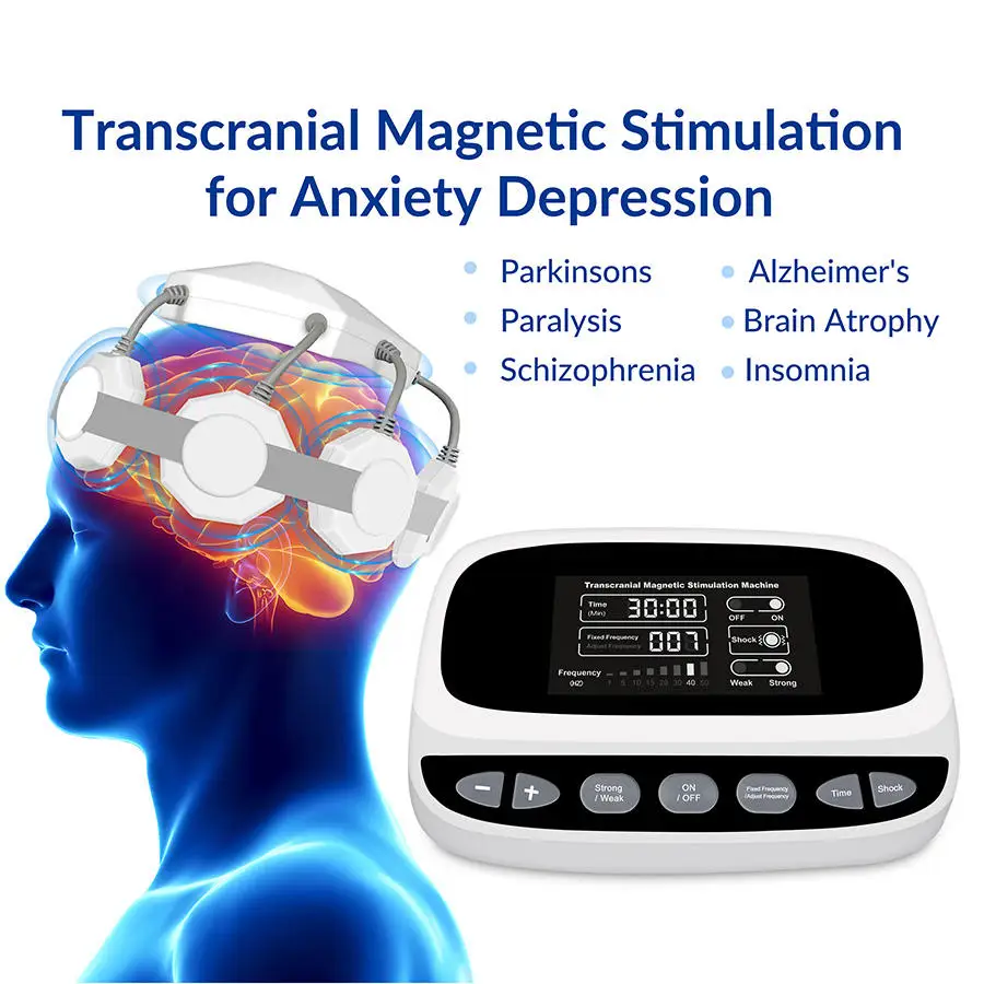 Non-Invasive Neuro Feedback Device Brain Health Equipment for PTSD Schizophrenia Anxiety Depression for Home Use